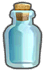 Eine leere Flasche