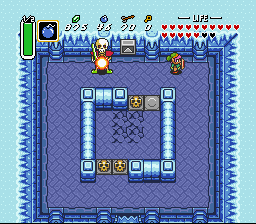 Link im Eispalast