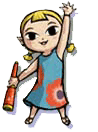 Aril - Links Schwester - Zelda Gamecube - The Wind Waker